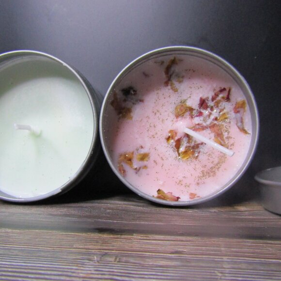 4.5 Oz Home Made Scented Candle - Picture 2 of 3